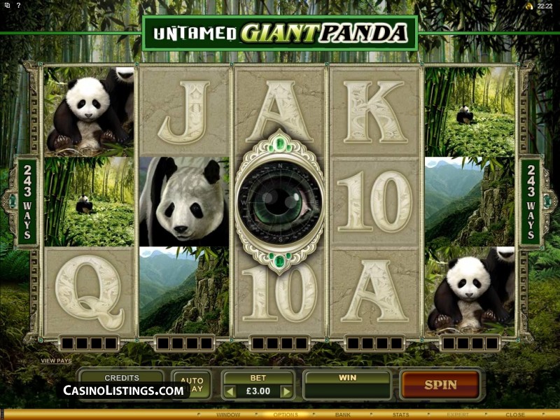 Untamed Giant Panda Casino Slot